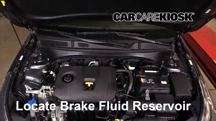 2019 Kia Forte LX 2.0L 4 Cyl. Brake Fluid Add Fluid